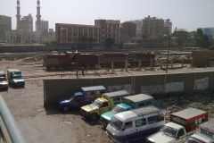 Train station in Al Fayyum Egypt