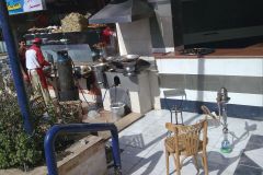 A shisha bar in Gizah Cairo Egypt