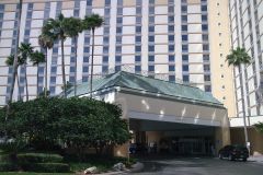 Hotel Entrance Near Orlando International Airport, Orlando, Florida