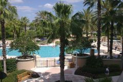 Pool Courtyard at Gaylord Palms Resort, Orlando, Florida