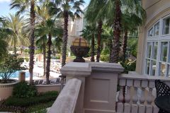 Terrace View over Palm Courtyard, Gaylord Palms Resort, Orlando, Florida