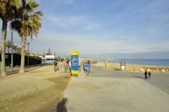 Barceloneta Beach Promenade, Barcelona