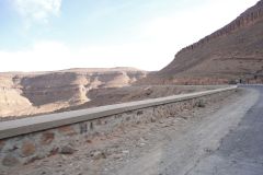 Desert Landscape on the road between Ouarzazate and Mhamid in Morocco
