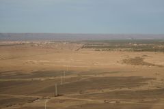 Desert Landscape on the road between Ouarzazate and Mhamid in Morocco