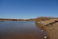 The Draa river in Ouarzazate, Morocco