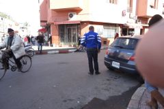 Street scene in Marrakech, Morocco