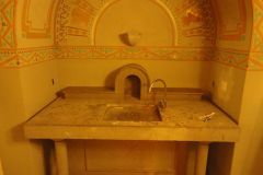 A comfortable sink in a Hostel in Girona, Spain