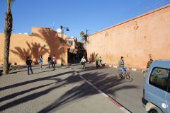 Street Entrance to the Medina, Marrakesh