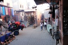 Market Alley in the Medina of Marrakesh