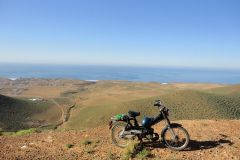 Landscape around Legzira, Morocco