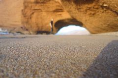Legzira beach near Sidi Ifni, Morocco