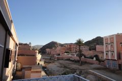 Cityscape of Tafraoute in Anti Atlas of Morocco