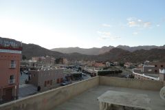 Cityscape of Tafraoute in Anti Atlas of Morocco