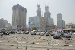 High-rise buidlings in the city centre of Dalian, China