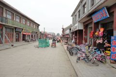 Old city centre in Xingcheng, Liaoning, China