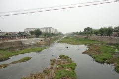 A street scene in Xingcheng, Liaoning, China