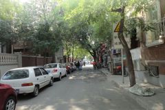 A street scene in Tianjin, China