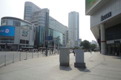 A street scene in Tianjin, China