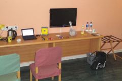 A hotel room in Tianjin, China