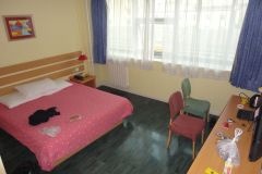 A hotel room in Tianjin, China