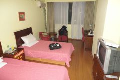 A hotel room in Nanjing, China