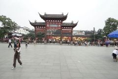A street scene in Nanjing, China