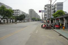 A street scene in Nanjing, China