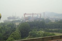View from Nanjing Yangtze River Bridge in Nanjing, China