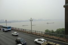 View from Nanjing Yangtze River Bridge in Nanjing, China