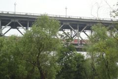 A walk along the Yangtze River in Nanjing, China