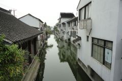 Street scene in Suzhou, China