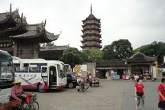A pagoda in Suzhou, China