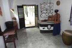Silk production in Suzhou Silk Museum, China