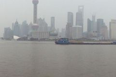 Pudong as seen from The Bund in Shanghai, China