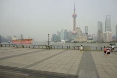 Pudong as seen from The Bund in Shanghai, China
