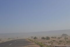 Sahara desert landscape around Mhamid, Morocco