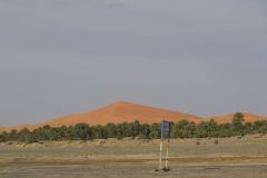 The sand dunes of Merzouga, Morocco