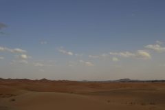 The sand dunes of Merzouga, Morocco