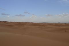 The sand dunes of Merzouga, Morocco