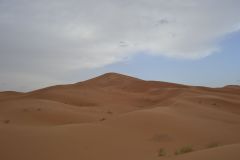 The sand dunes of Merzouga, Morocco