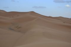 The sand dunes of Merzouga, Morocco