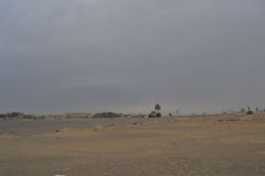 Sahara desert landscape around Merzouga, Morocco