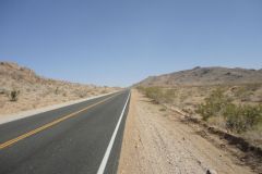 Landscape in the Mohave Desert, California, USA