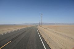 Landscape in the Mojave Desert, California, USA