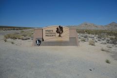 Landscape in the Mojave Desert, California, USA