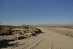 Landscape in the Mojave Desert, California, USA