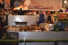 Food at the Jemaa el.Fnaa in Marrakech, Morocco