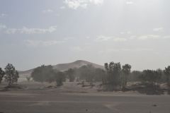 The sand dunes of Merzouga, Morocco