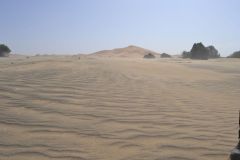 The sand dunes of Merzouga, Morocco