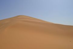 The sand dunes of Merzouga, Morocco